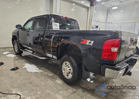 2010 Chevrolet Silverado K2500 Heavy Duty Ltz из США, поврежденный, VIN 1GC4KYBG5AF157297